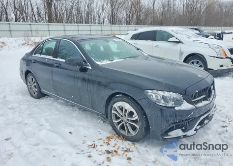 2016 Mercedes-Benz C 300 4Matic from USA, damaged, VIN 55SWF4KB5GU109210